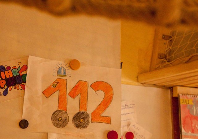 Kratzbürsten Gruppenraum